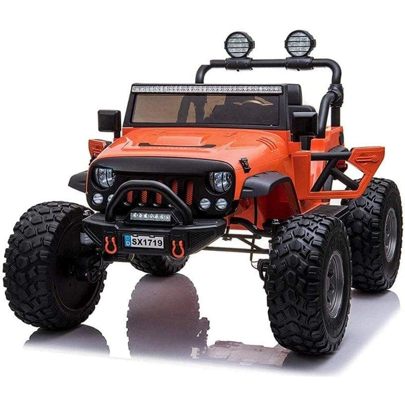 Ready to Roll: 24V Lifted 4x4 Jeep - Conquer Any Terrain!